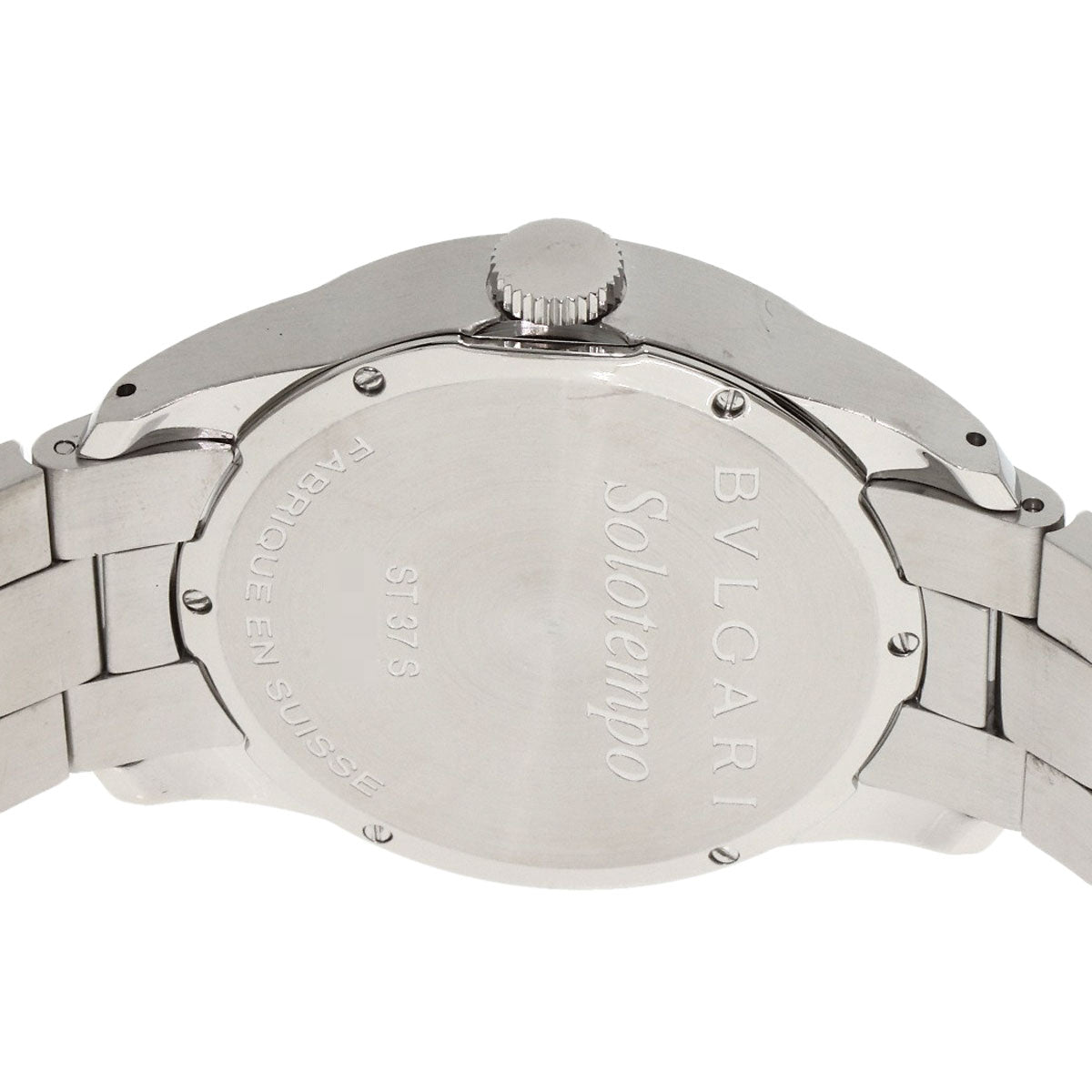 BVLGARI Solo tempo Watches ST37S Stainless Steel/Stainless Steel mens