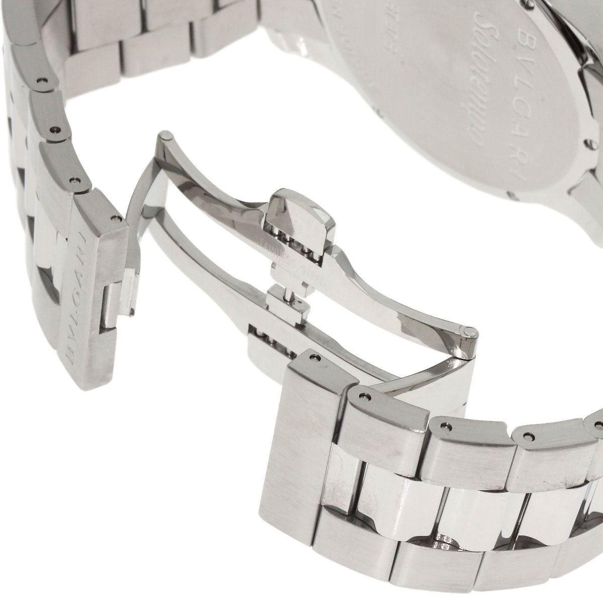 BVLGARI Solo tempo Watches ST37S Stainless Steel/Stainless Steel mens