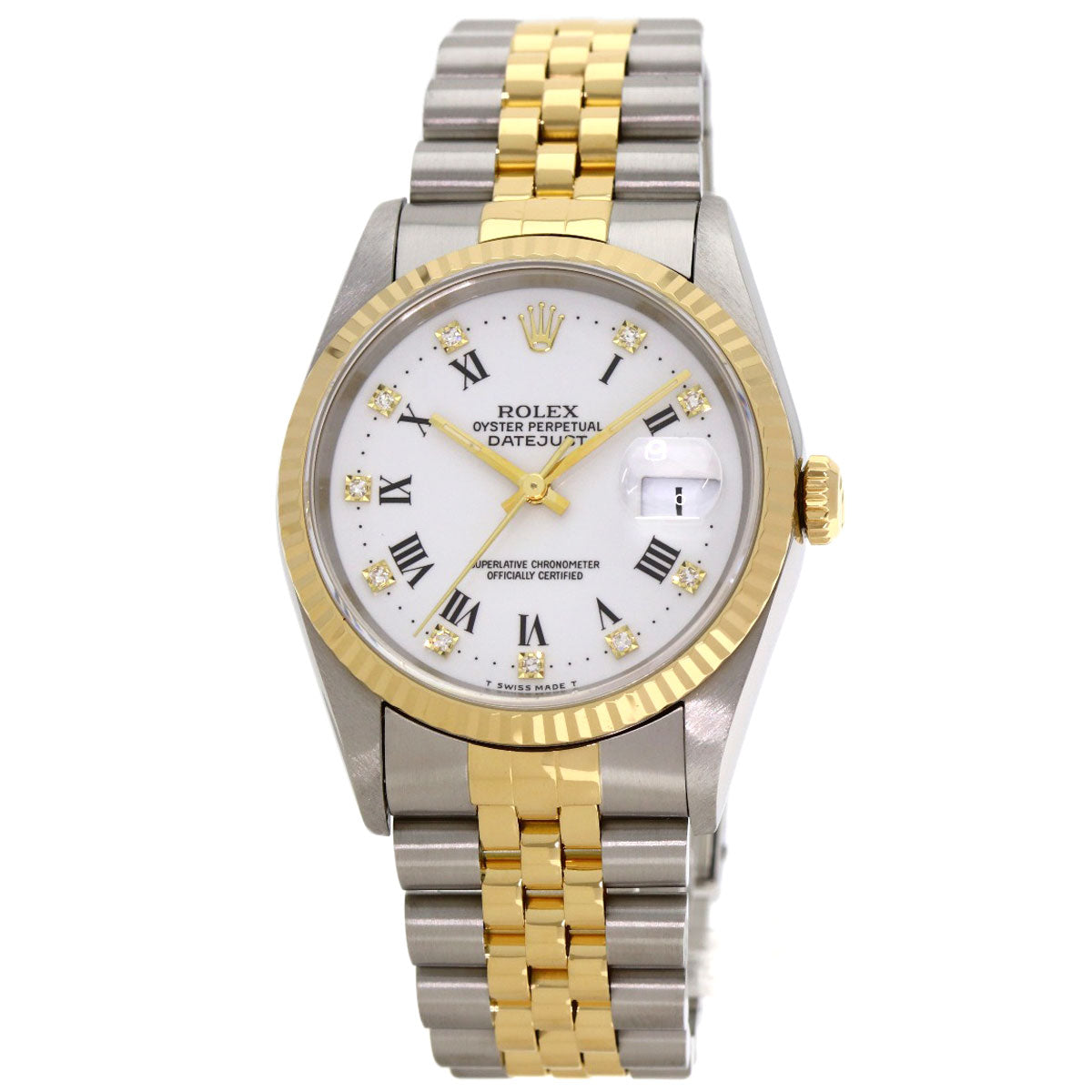 ROLEX Datejust Watches 16233G Stainless Steel/SSxK18YG mens