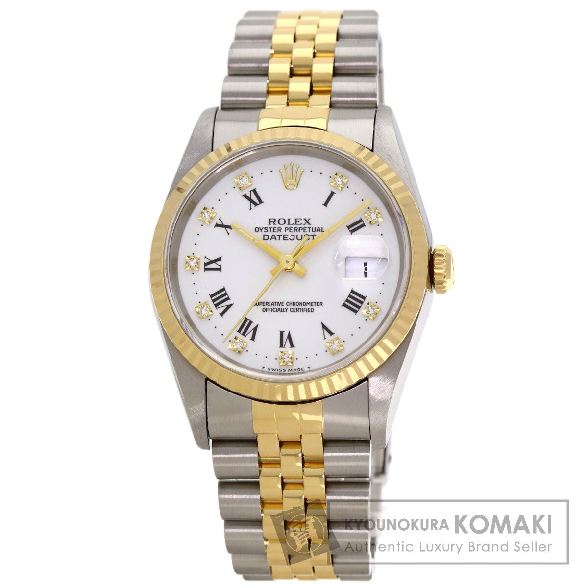 ROLEX Datejust Watches 16233G Stainless Steel/SSxK18YG mens