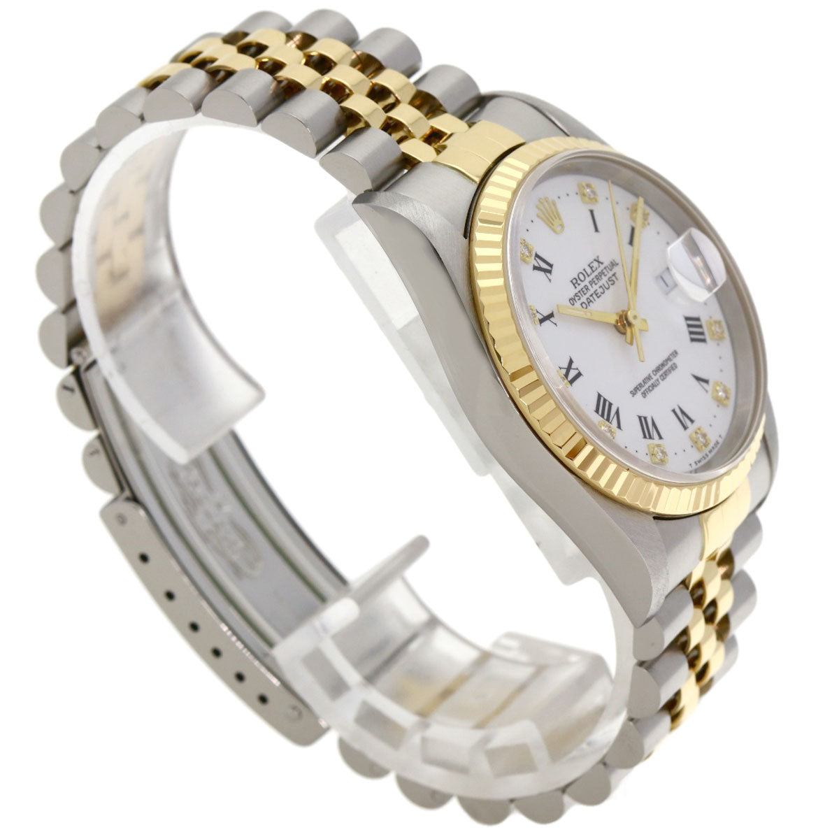 ROLEX Datejust Watches 16233G Stainless Steel/SSxK18YG mens