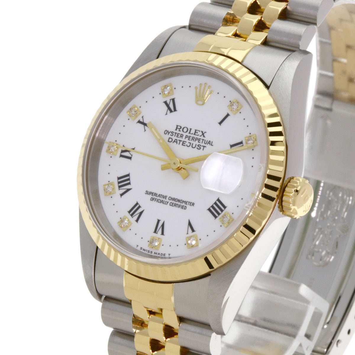 ROLEX Datejust Watches 16233G Stainless Steel/SSxK18YG mens