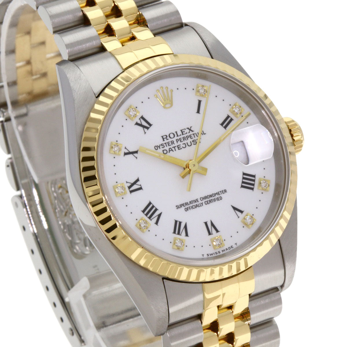 ROLEX Datejust Watches 16233G Stainless Steel/SSxK18YG mens