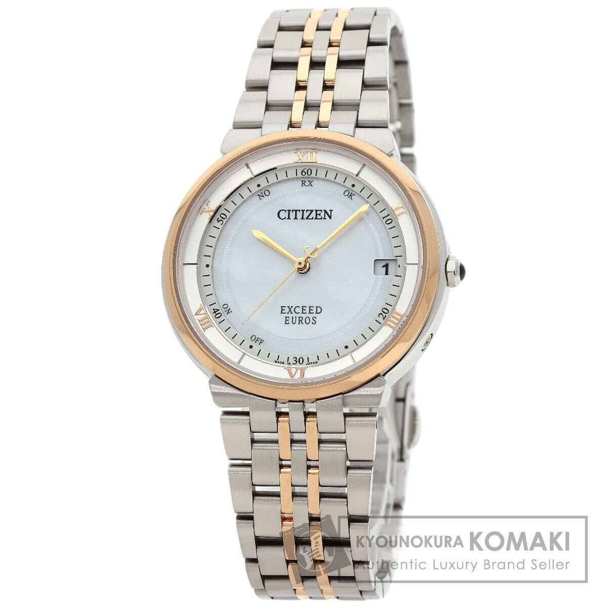 CITIZEN Exceed Euro Watches CB3024-52W H128-T022375 Stainless Steel/Stainless Steel mens