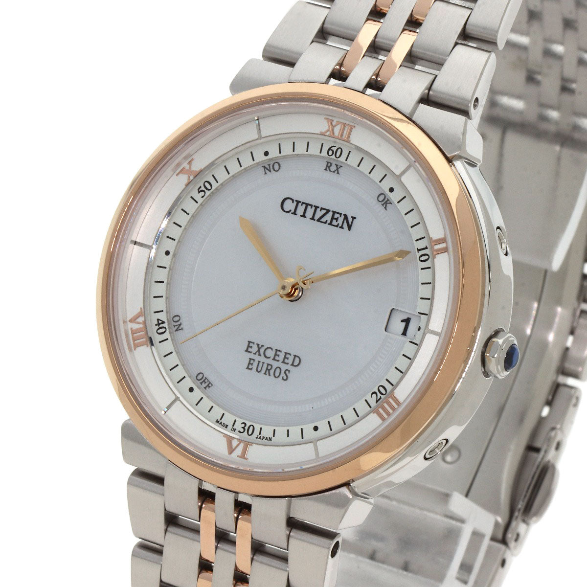 CITIZEN Exceed Euro Watches CB3024-52W H128-T022375 Stainless Steel/Stainless Steel mens