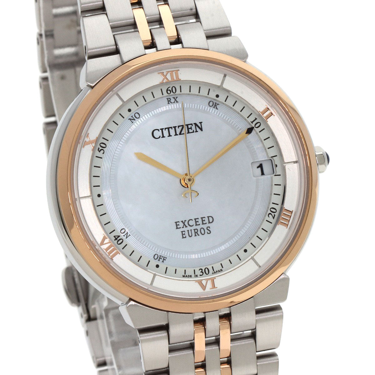 CITIZEN Exceed Euro Watches CB3024-52W H128-T022375 Stainless Steel/Stainless Steel mens