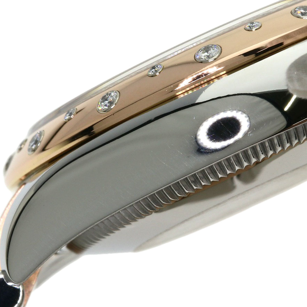 ROLEX Datejust 31 Chocolate Dial VI Diamond Watches 178341 Stainless Steel/SSxEver Rose Goal Boys