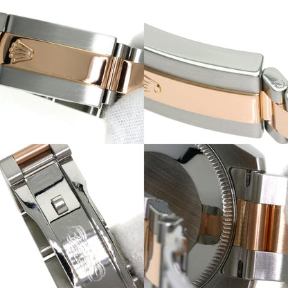 ROLEX Datejust 31 Chocolate Dial VI Diamond Watches 178341 Stainless Steel/SSxEver Rose Goal Boys