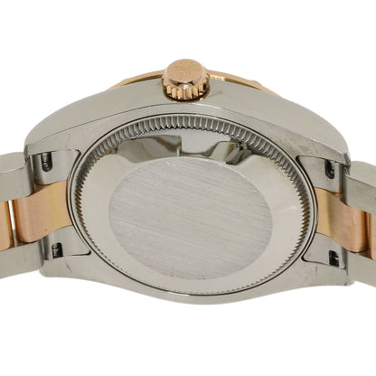 ROLEX Datejust 31 Chocolate Dial VI Diamond Watches 178341 Stainless Steel/SSxEver Rose Goal Boys