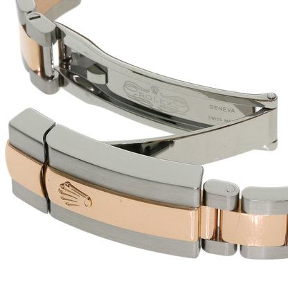 ROLEX Datejust 31 Chocolate Dial VI Diamond Watches 178341 Stainless Steel/SSxEver Rose Goal Boys