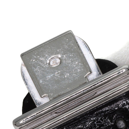 CHANEL Mademoiselle DiamondBezel Watches H0106 K18 White Gold/Leather Ladies