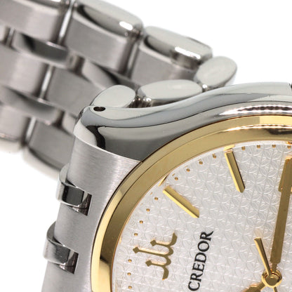 SEIKO CREDOR round face Watches GCAZ054 Stainless Steel/Stainless Steel mens