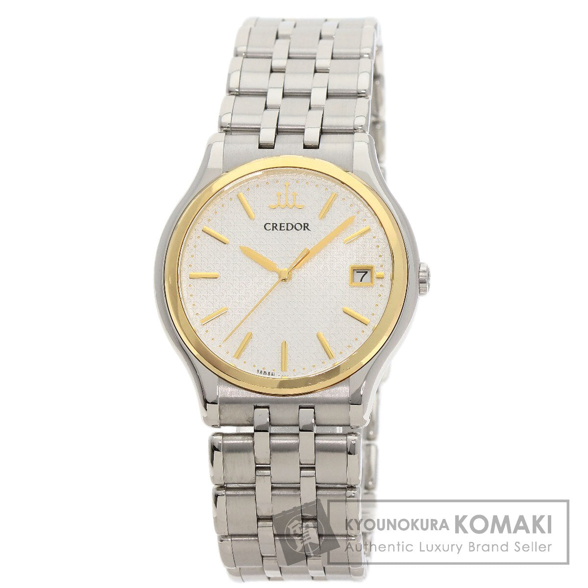 SEIKO CREDOR round face Watches GCAZ054 Stainless Steel/Stainless Steel mens