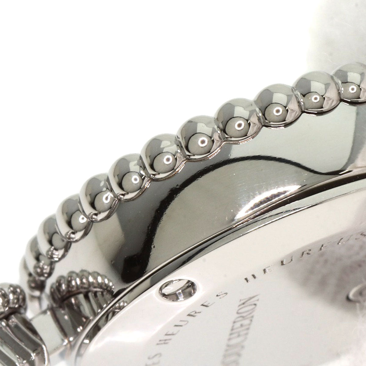 Boucheron Serpent Boheme Diamond Watches WA015701 Stainless Steel/Leather Ladies