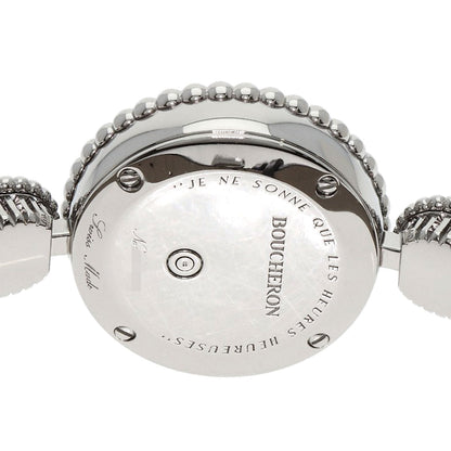 Boucheron Serpent Boheme Diamond Watches WA015701 Stainless Steel/Leather Ladies
