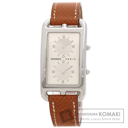 HERMES Cape Cod Duzon Watches CC3.510 Stainless Steel/Leather Ladies