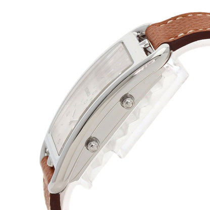 HERMES Cape Cod Duzon Watches CC3.510 Stainless Steel/Leather Ladies