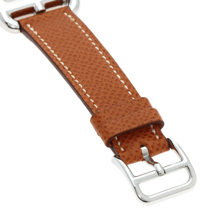 HERMES Cape Cod Duzon Watches CC3.510 Stainless Steel/Leather Ladies