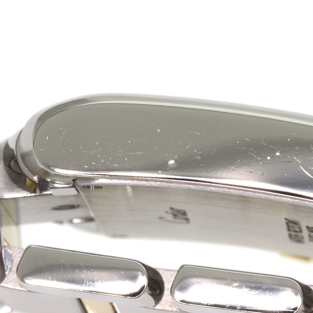 CARTIER Tank Française Chrono Reflex Watches W51004Q4 Stainless Steel/SSxK18YG mens