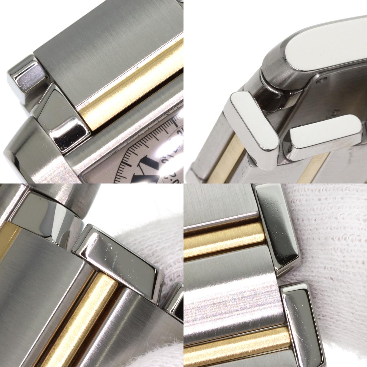 CARTIER Tank Française Chrono Reflex Watches W51004Q4 Stainless Steel/SSxK18YG mens