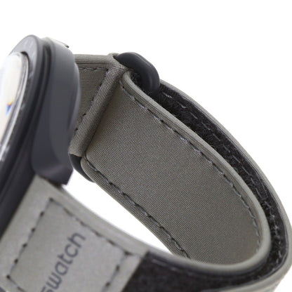 Swatch Omega collaboration MISSION TO MERCURY Watches S033A100 Ceramic/Nylon unisex