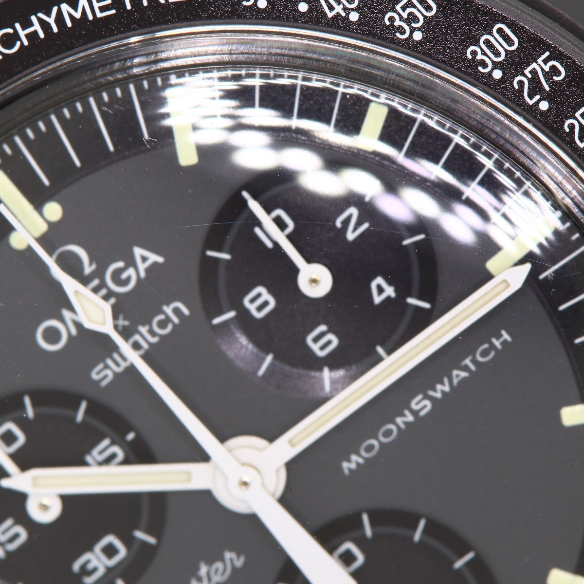 Swatch Omega collaboration MISSION TO MERCURY Watches S033A100 Ceramic/Nylon unisex