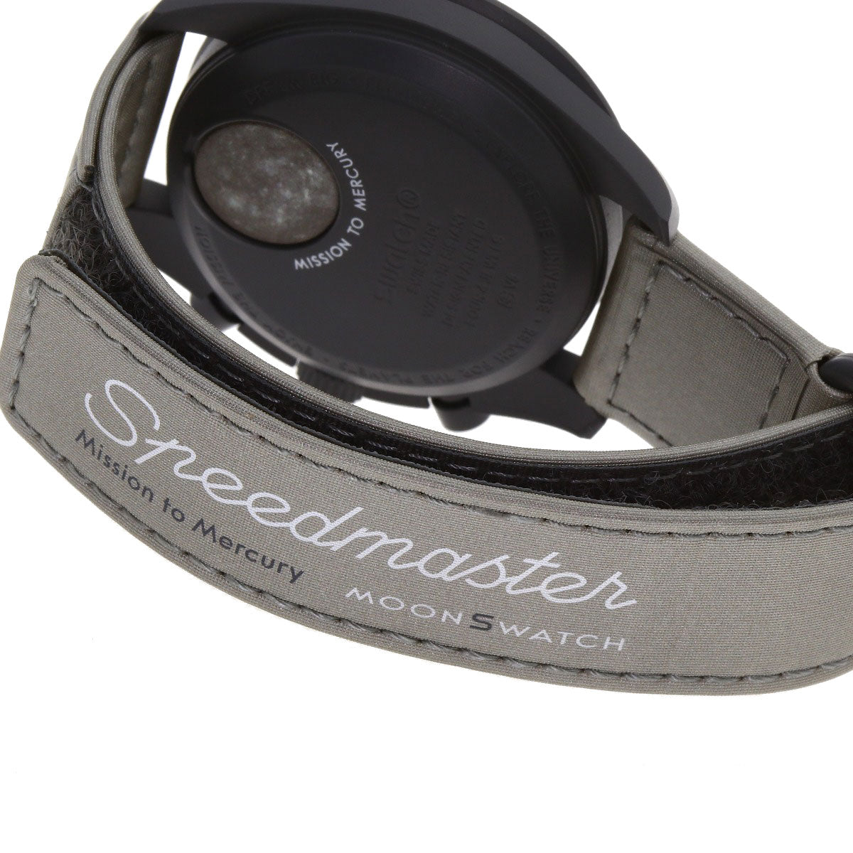 Swatch Omega collaboration MISSION TO MERCURY Watches S033A100 Ceramic/Nylon unisex