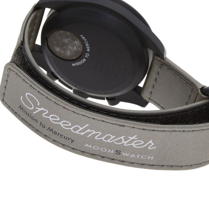 Swatch Omega collaboration MISSION TO MERCURY Watches S033A100 Ceramic/Nylon unisex