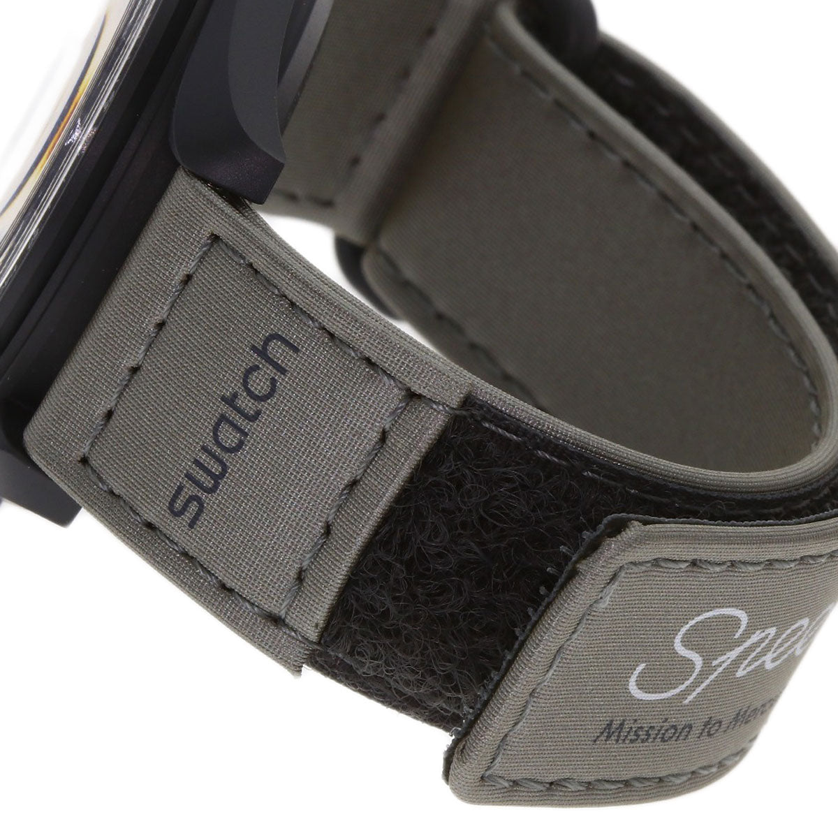 Swatch Omega collaboration MISSION TO MERCURY Watches S033A100 Ceramic/Nylon unisex