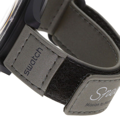 Swatch Omega collaboration MISSION TO MERCURY Watches S033A100 Ceramic/Nylon unisex