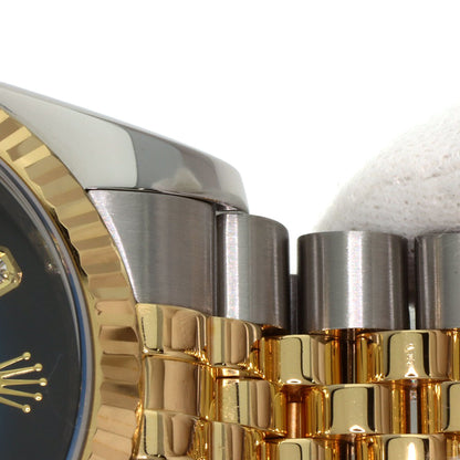 ROLEX Datejust 10P Diamond Blue Gradation Watches 116233G Stainless Steel/SSxK18YG mens