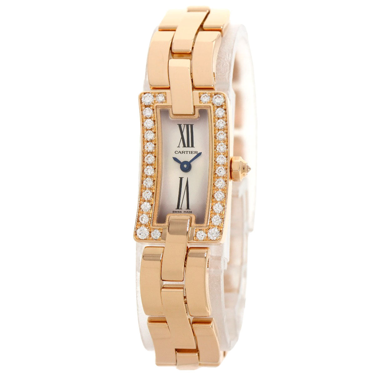 CARTIER Ballerina Diamond Watches WG40023J K18 Pink Gold/18K Pink Gold Ladies