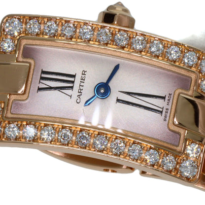 CARTIER Ballerina Diamond Watches WG40023J K18 Pink Gold/18K Pink Gold Ladies