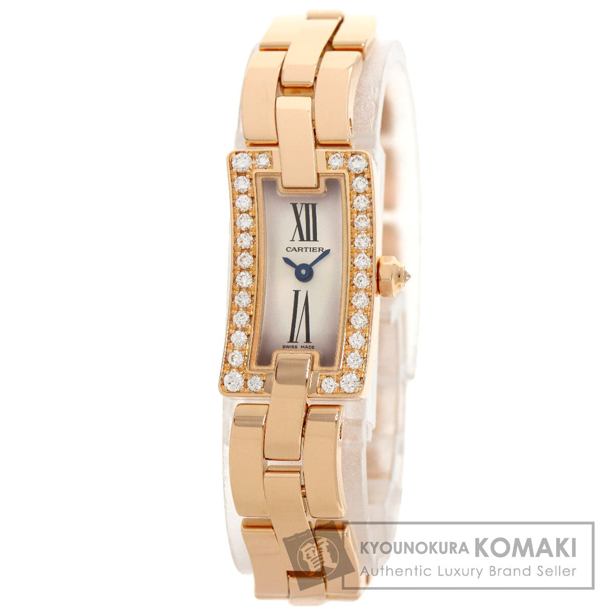 CARTIER Ballerina Diamond Watches WG40023J K18 Pink Gold/18K Pink Gold Ladies
