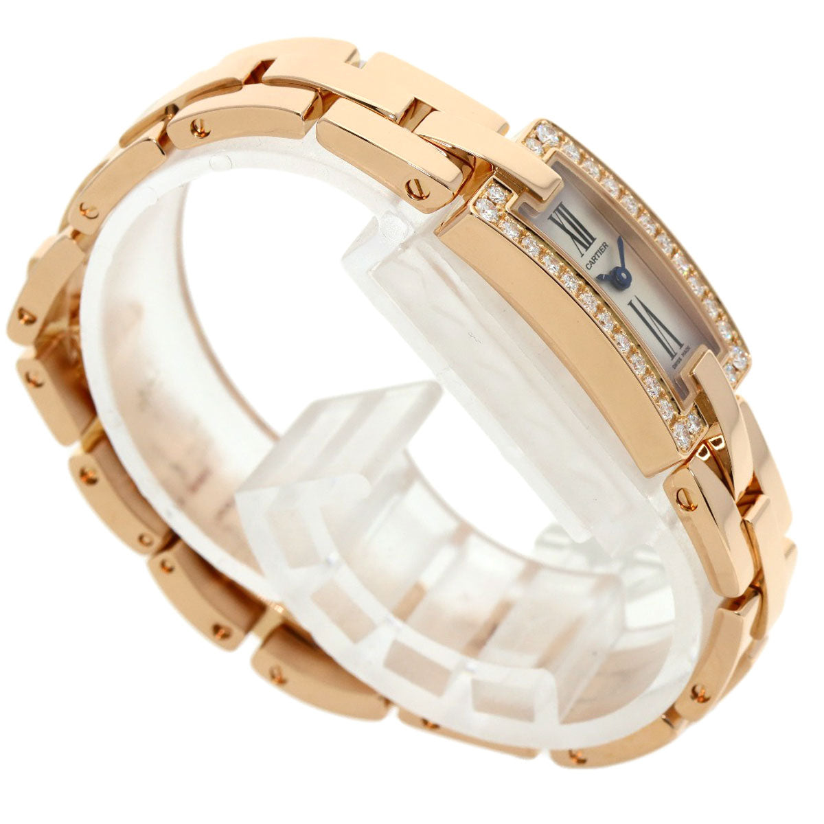 CARTIER Ballerina Diamond Watches WG40023J K18 Pink Gold/18K Pink Gold Ladies