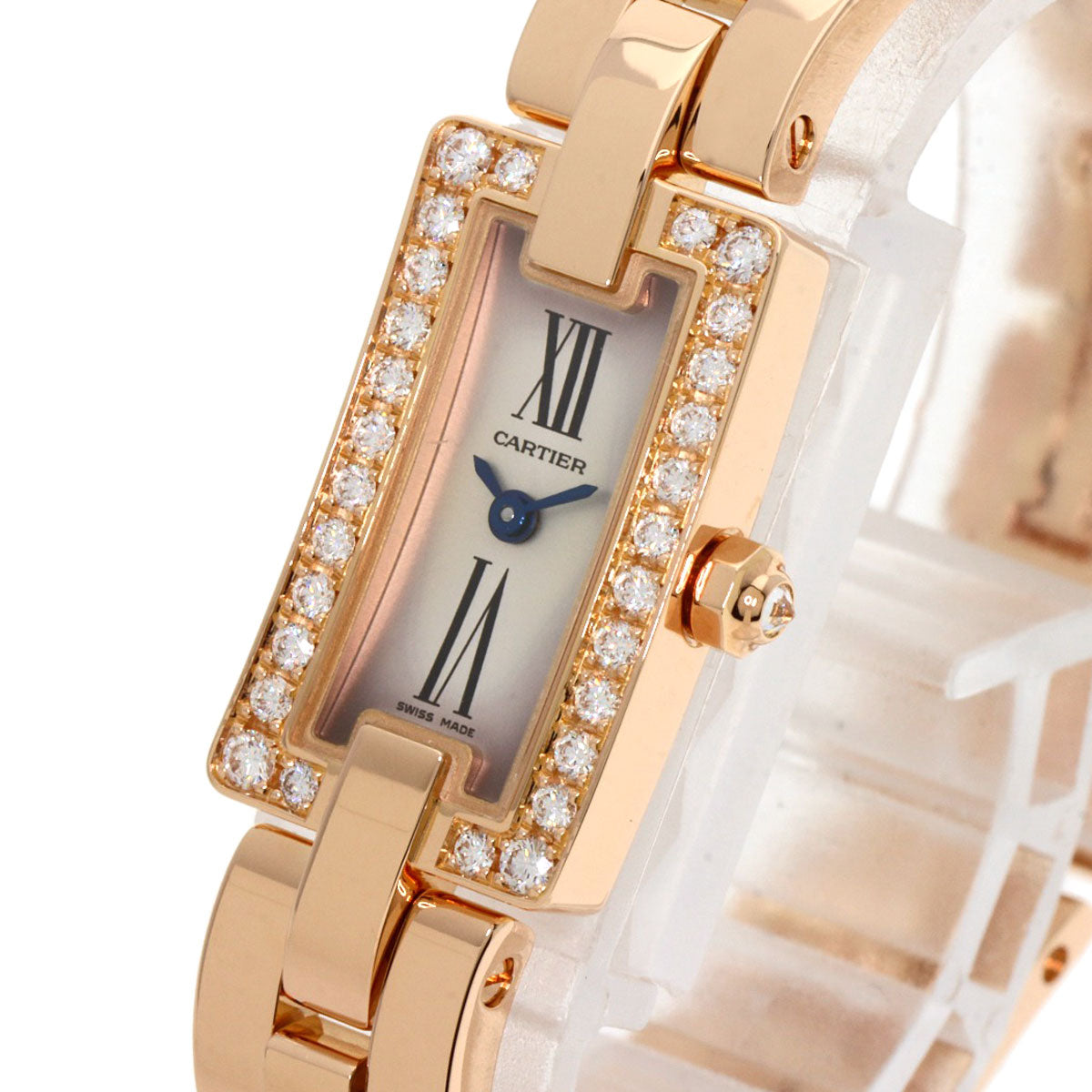 CARTIER Ballerina Diamond Watches WG40023J K18 Pink Gold/18K Pink Gold Ladies