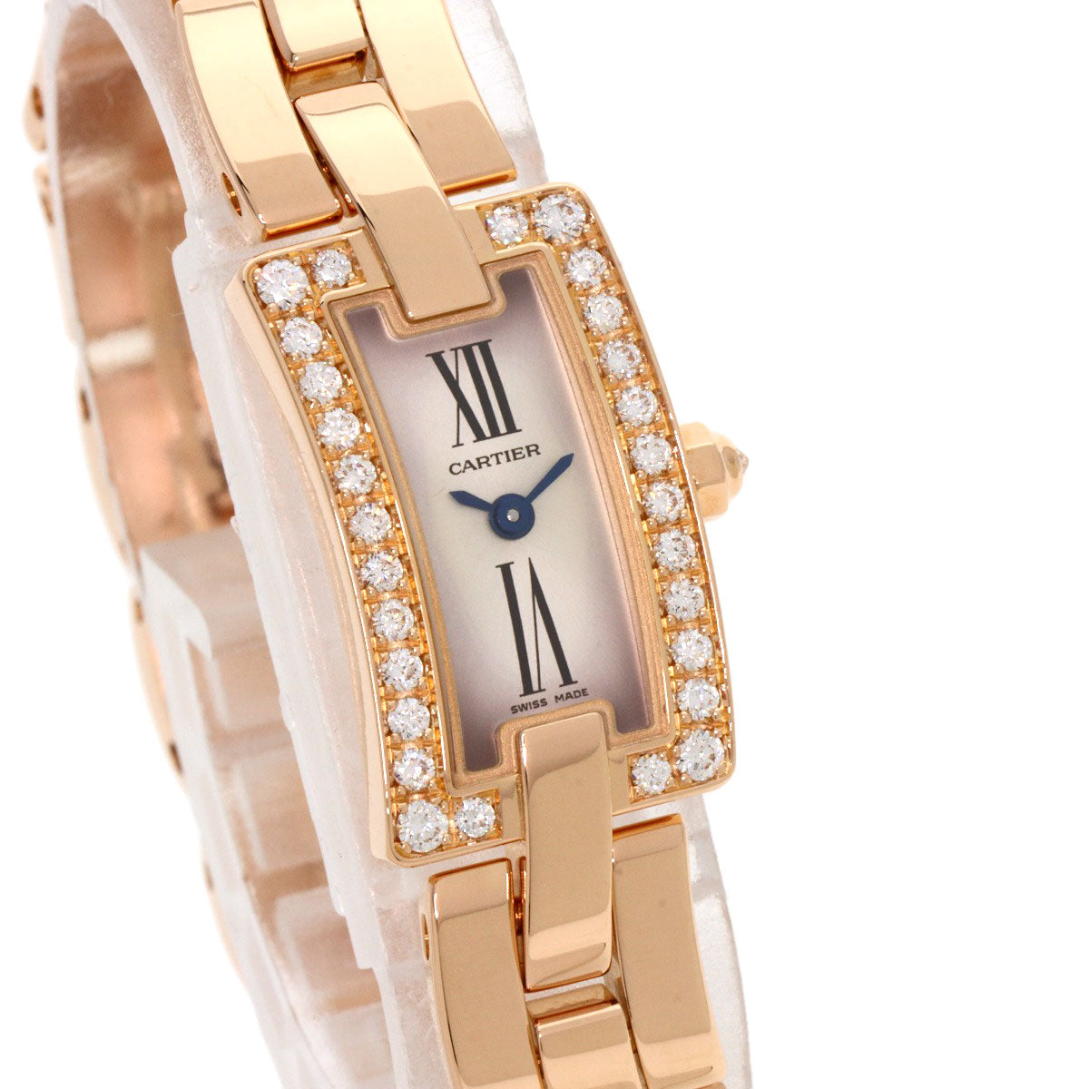 CARTIER Ballerina Diamond Watches WG40023J K18 Pink Gold/18K Pink Gold Ladies