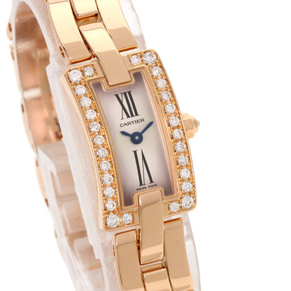 CARTIER Ballerina Diamond Watches WG40023J K18 Pink Gold/18K Pink Gold Ladies