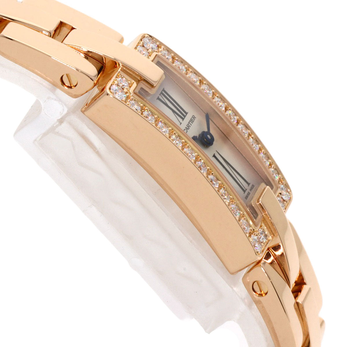 CARTIER Ballerina Diamond Watches WG40023J K18 Pink Gold/18K Pink Gold Ladies