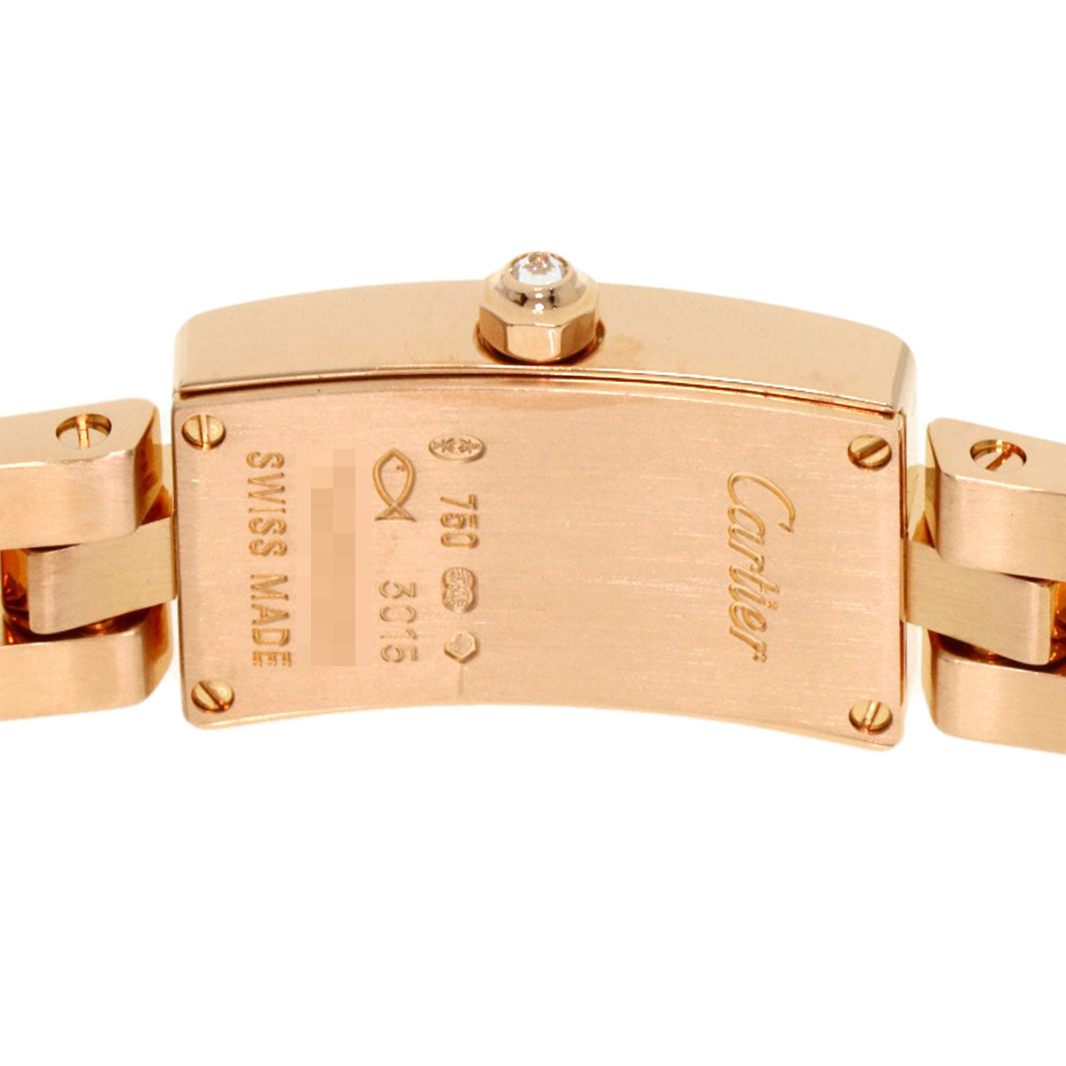 CARTIER Ballerina Diamond Watches WG40023J K18 Pink Gold/18K Pink Gold Ladies