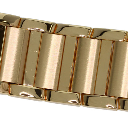 CARTIER Tank Francaise SM Diamond Watches WJTA0039 K18 Yellow Gold/18K Yellow Gold Ladies
