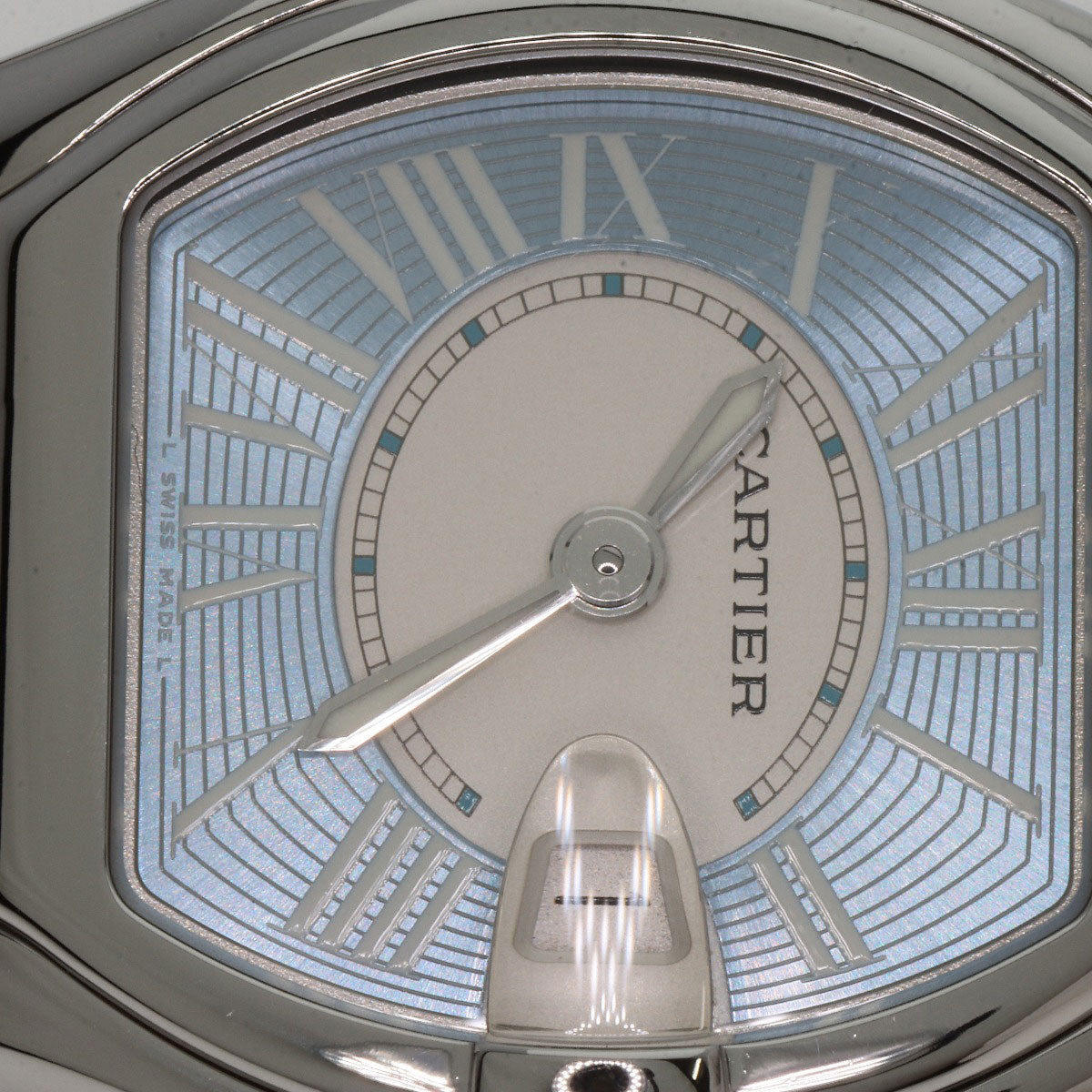 CARTIER Roadster Blue, limited to 2500 units worldwide Watches W62053V3 Stainless Steel/SSxK18YG Ladies