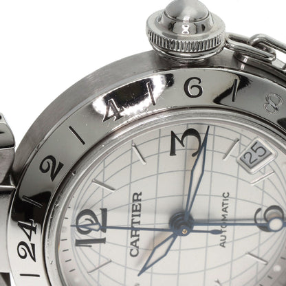 CARTIER Pasha C Meridian Watches W31078M7 Stainless Steel/Stainless Steel Boys