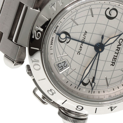CARTIER Pasha C Meridian Watches W31078M7 Stainless Steel/Stainless Steel Boys