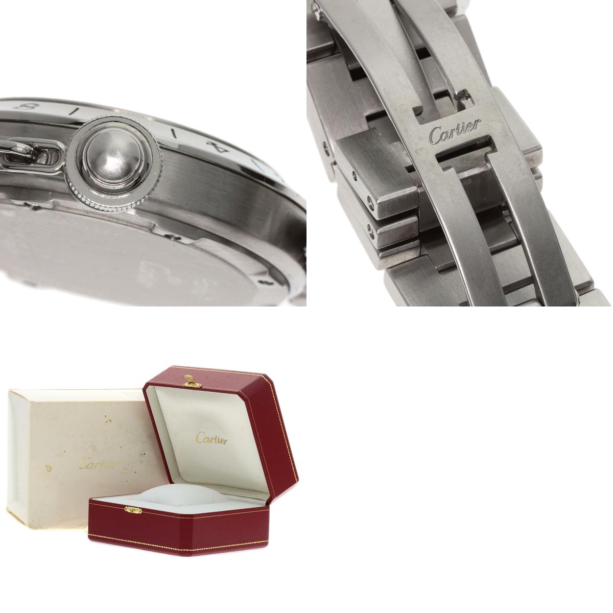 CARTIER Pasha C Meridian Watches W31078M7 Stainless Steel/Stainless Steel Boys