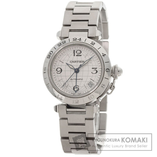 CARTIER Pasha C Meridian Watches W31078M7 Stainless Steel/Stainless Steel Boys