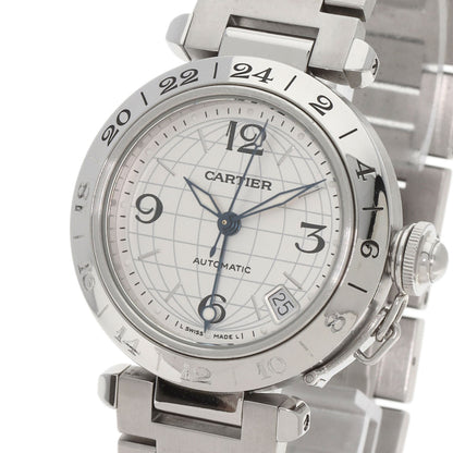 CARTIER Pasha C Meridian Watches W31078M7 Stainless Steel/Stainless Steel Boys