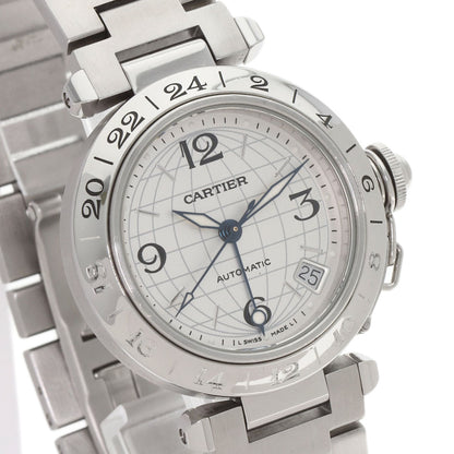 CARTIER Pasha C Meridian Watches W31078M7 Stainless Steel/Stainless Steel Boys