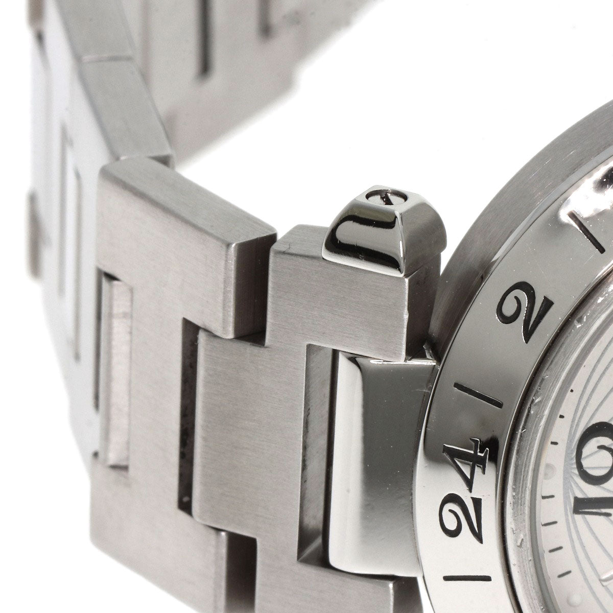 CARTIER Pasha C Meridian Watches W31078M7 Stainless Steel/Stainless Steel Boys