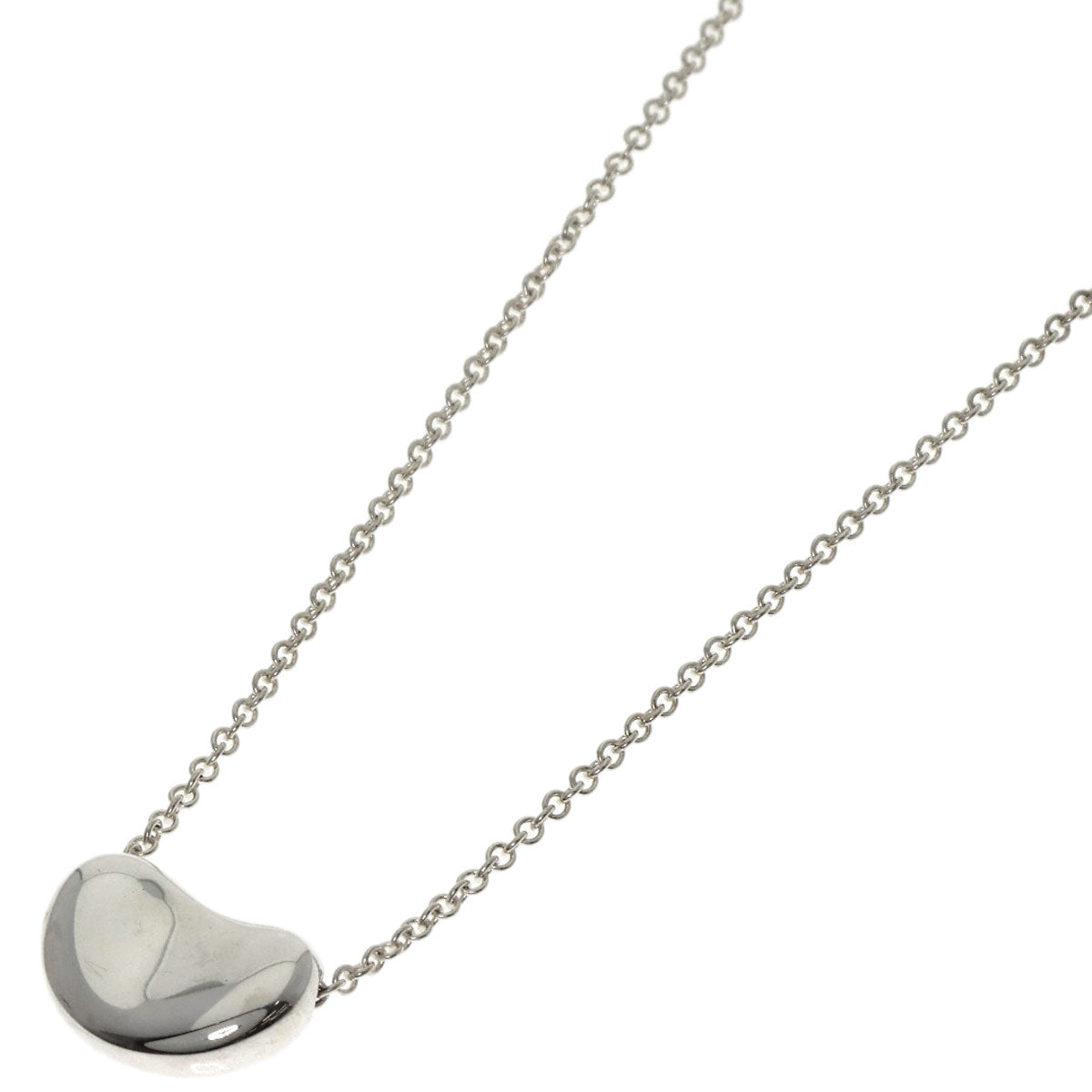 TIFFANY&Co. Bean Necklace Silver Ladies [Used]